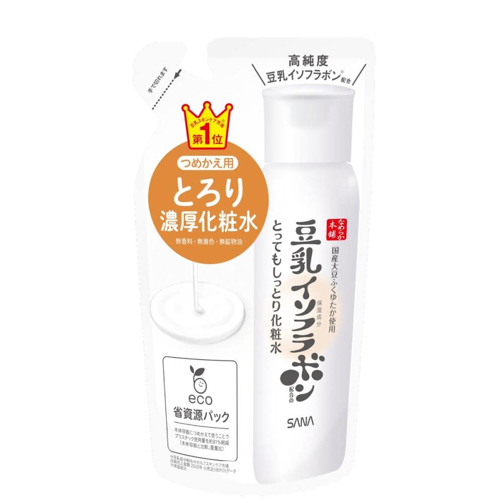 常盤薬品工業　サナ　なめらか本舗　とてもしっとり化粧水　ＮＣ　詰め替え用　１８０ｍＬ