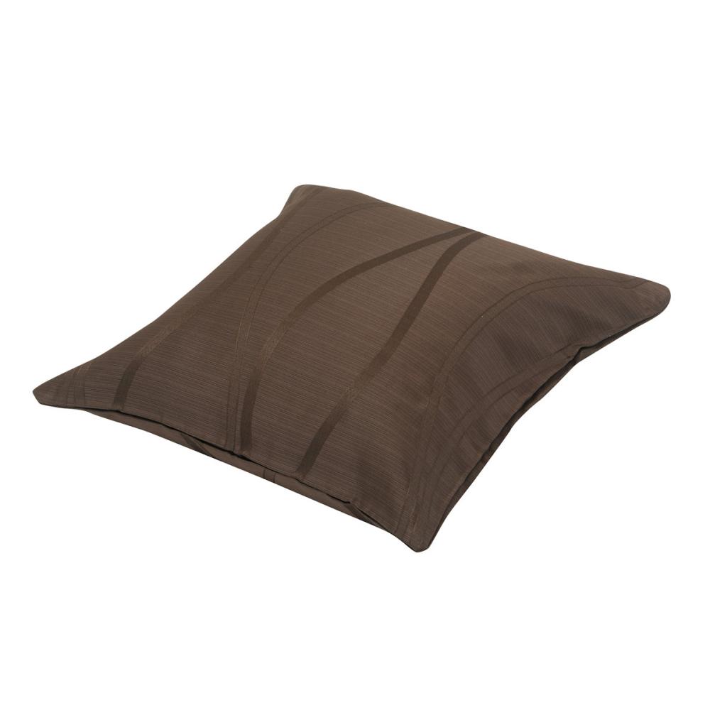 クッションカバー　フィオーレ　ブラウン　４５×４５ｃｍ