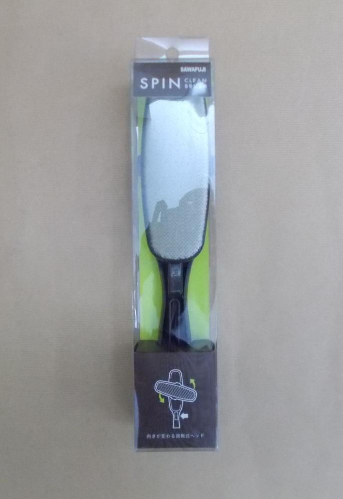 クリーンブラシ　スリムワンタッチ　ブラウン