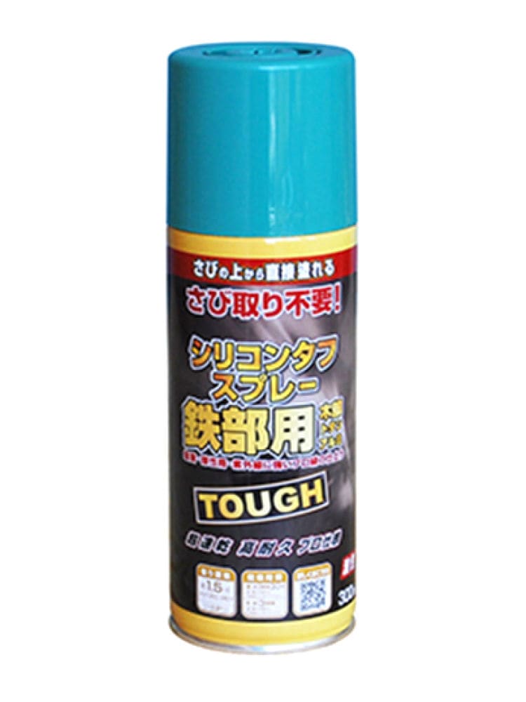 ニッペ　高耐久鉄部用スプレー　フェンスグリーン　３００ｍＬ