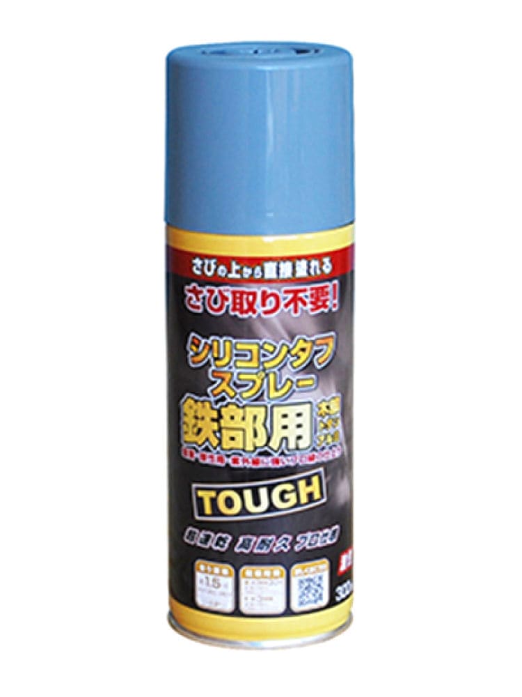 ニッペ　高耐久鉄部用スプレー　スモークグレー　３００ｍＬ