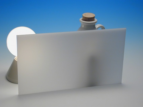 アクリル建材　９００×４５０×５ｍｍ　乳白