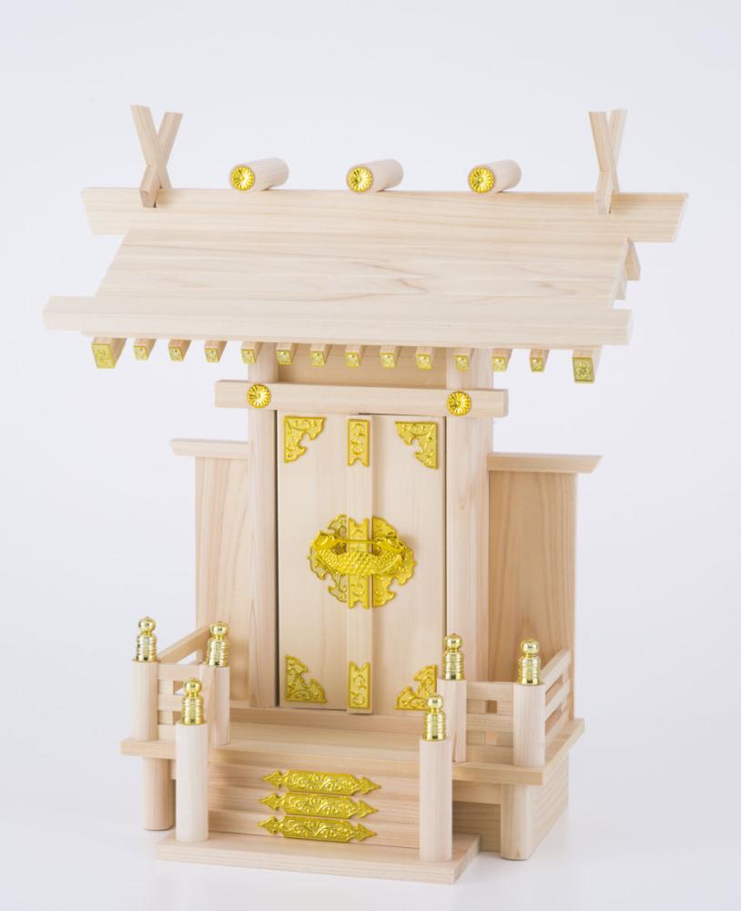 神棚　中神明　檜