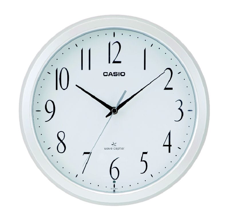 ＣＡＳＩＯ（カシオ）　電波掛時計　パールホワイト　ＩＱ－１０６０Ｊ－７ＪＦ