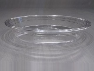 鉢皿　５号　クリア