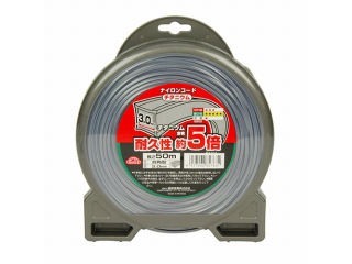 チタニウムナイロンコード□型　３．０ｍｍ×５０ｍ