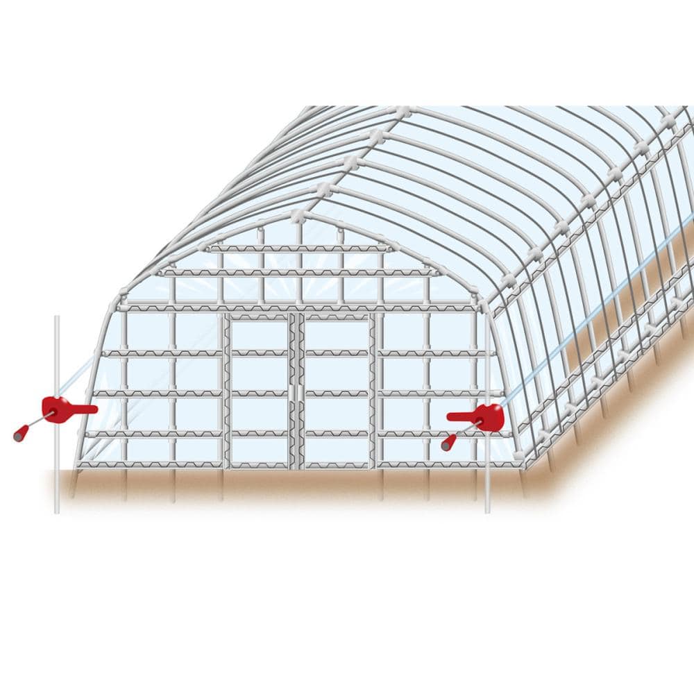 ＤＸ育苗ハウス　パイプ径２２ｍｍ　３×１２間　（青森県・岩手県・秋田県・宮城県・福島県）　　　　