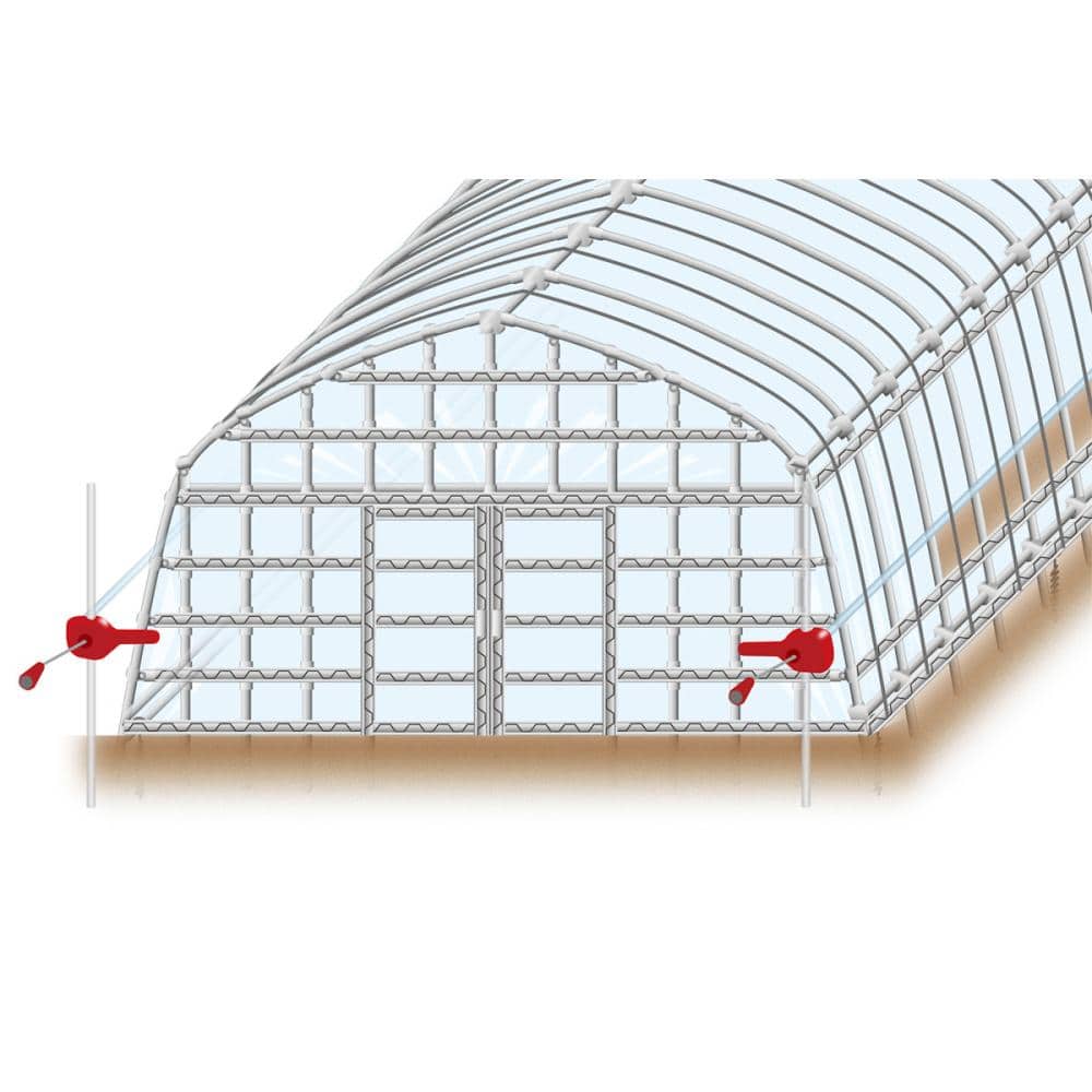 ＤＸ育苗ハウス　パイプ径２５ｍｍ　４×８間　（青森県・岩手県・秋田県・宮城県・福島県）