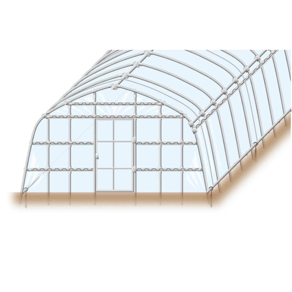 標準育苗ハウス　パイプ径２２ｍｍ３間×１２ｍ　（中四国九州）