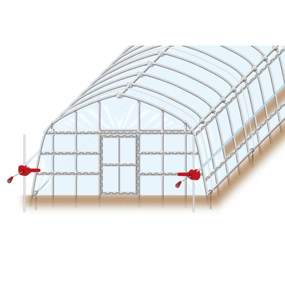 ＤＸ育苗ハウス　パイプ径１９ｍｍ２．５間×２８ｍ　（中四国九州）