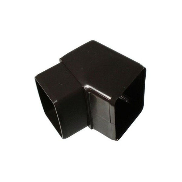 角エルボ８０°ブラウン６５