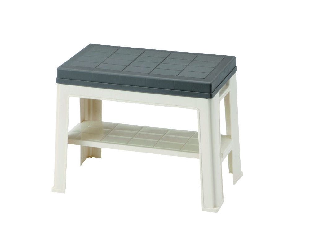 ライクイット　エントランス　ベンチ　ブラウン