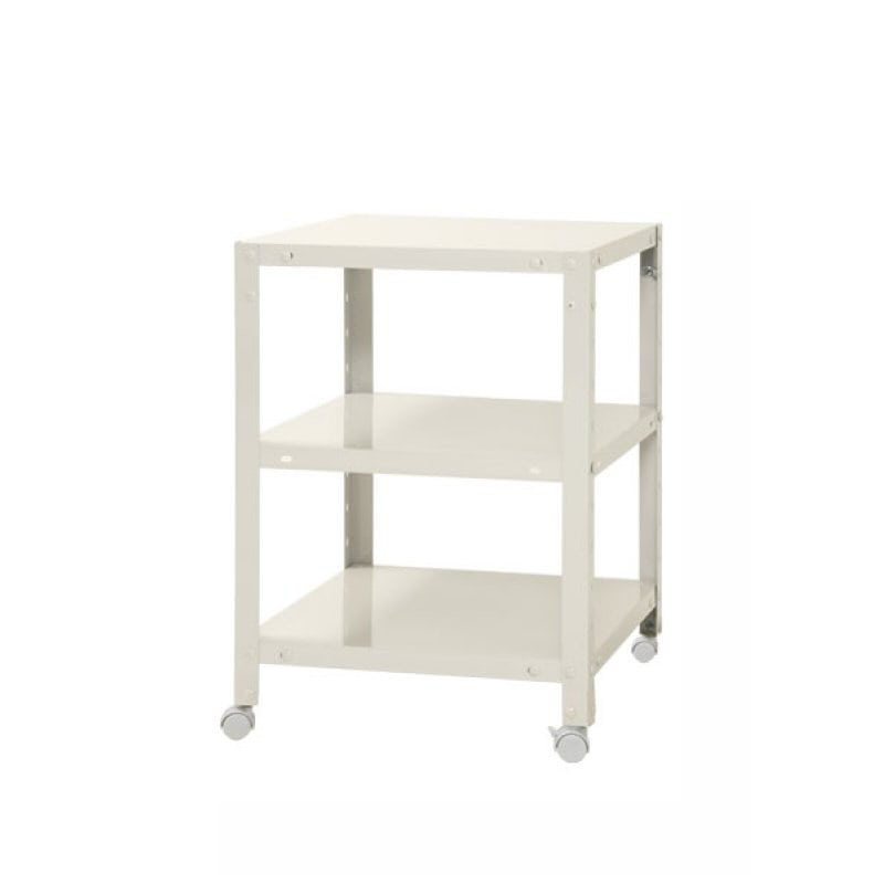 北島　スマートラック　ＮＳＴＲ－Ｋ－１２７　ホワイト　３段　キャスター付き