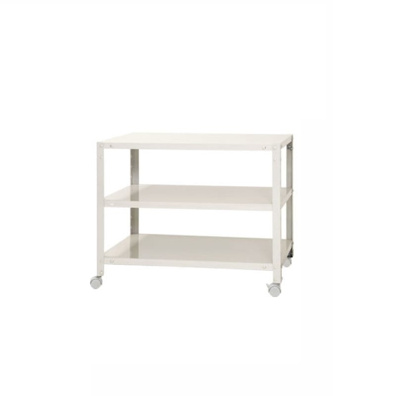 北島　スマートラック　ＮＳＴＲ－Ｋ－１５７　ホワイト　３段　キャスター付き