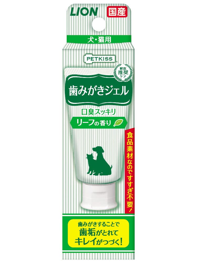 ＰＥＴＫＩＳＳ　歯みがきジェル　リーフの香り　４０ｇ