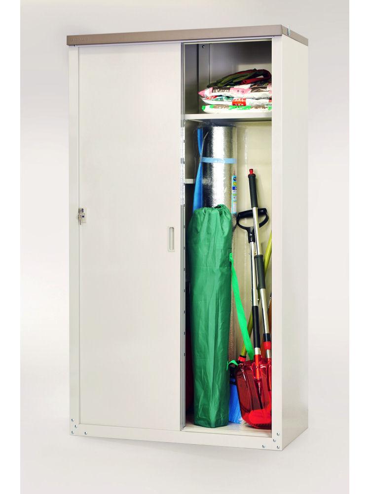 グリーンライフ　収納庫　ＨＳシリーズ　高さ１６２㎝　ハーフ棚タイプ　ＨＳ－１６２ＨＴ