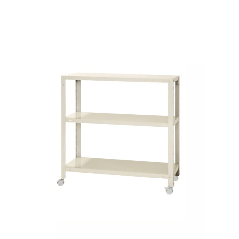 北島　スマートラック　ＮＳＴＲ－Ｋ－２５４　ホワイト　３段　キャスター付き