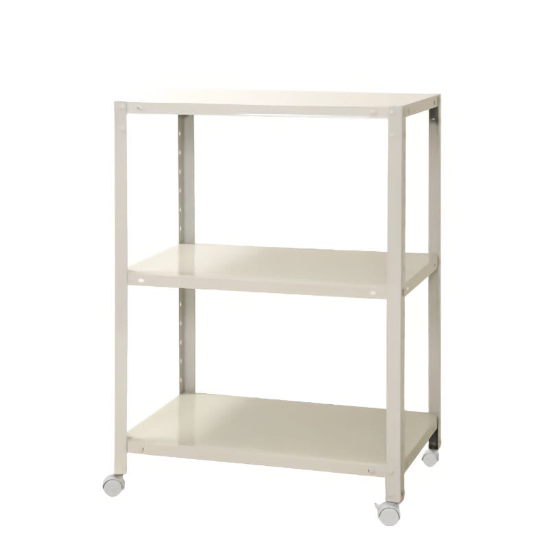 北島　スマートラック　ＮＳＴＲ－Ｋ－３４４　ホワイト　３段　キャスター付き