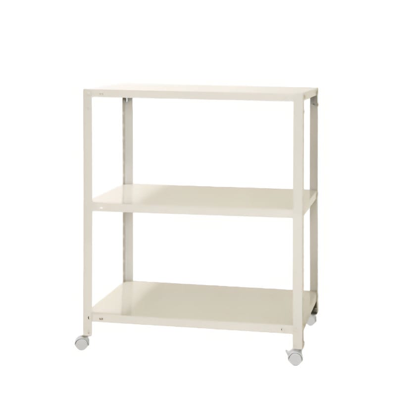 北島　スマートラック　ＮＳＴＲ－Ｋ－３５７　ホワイト　３段　キャスター付き