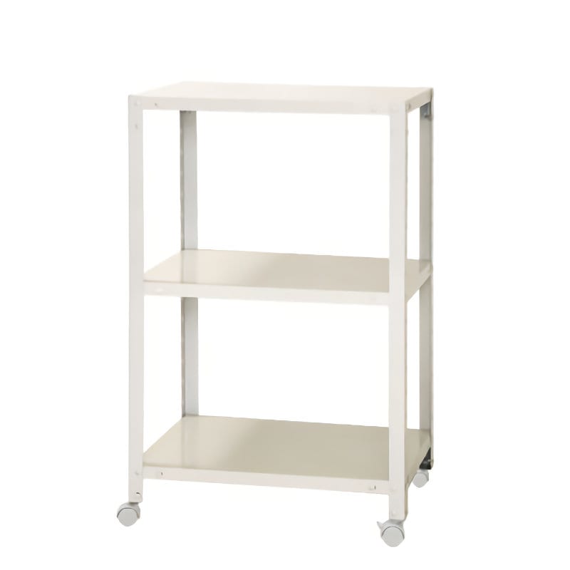 北島　スマートラック　ＮＳＴＲ－Ｋ－３３６　ホワイト　３段　キャスター付き
