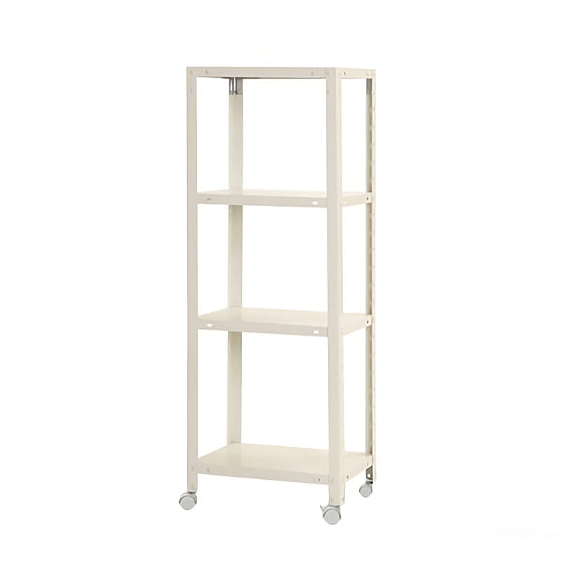 北島　スマートラック　ＮＳＴＲ－Ｋ－４２４　ホワイト　４段　キャスター付き