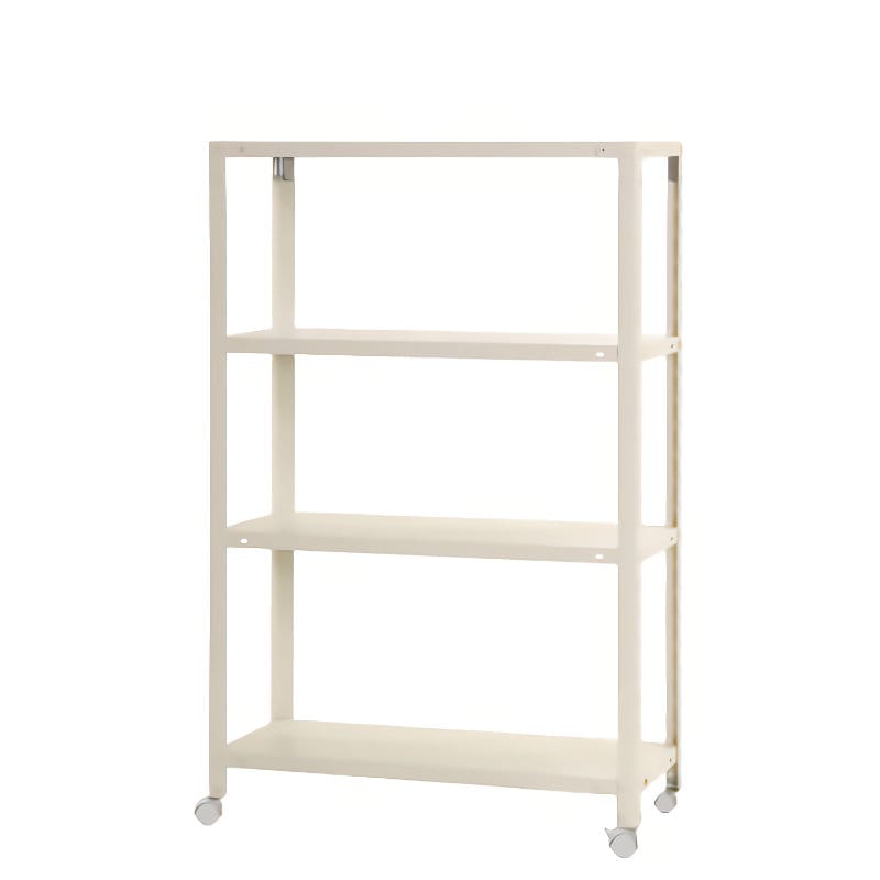 北島　スマートラック　ＮＳＴＲ－Ｋ－４５７　ホワイト　４段　キャスター付き