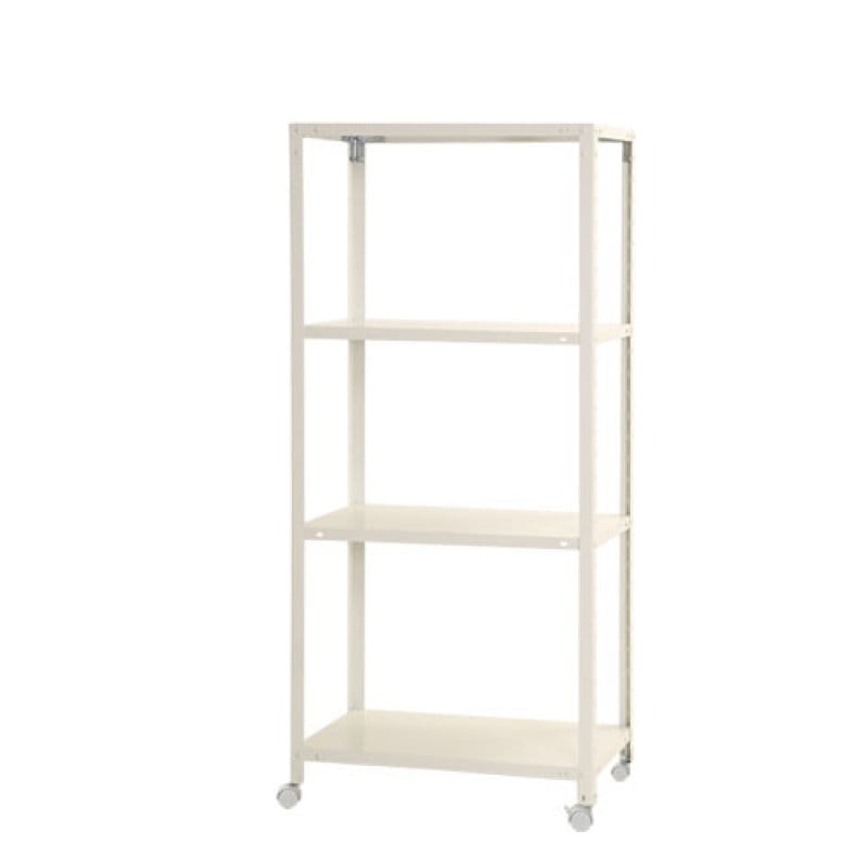 北島　スマートラック　ＮＳＴＲ－Ｋ－５４７　ホワイト　４段　キャスター付き