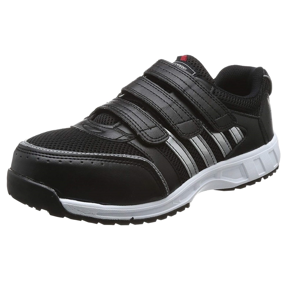 コーコス信岡　安全作業靴　ＪＳＡＡ認定　マジックタイプ　ブラック　２２．５ｃｍ　Ａ－４５０００