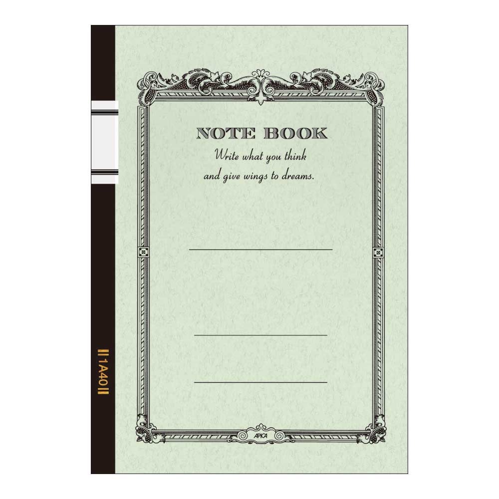 アピカ　毛表紙ノート　Ａ４　Ａ罫　４０枚