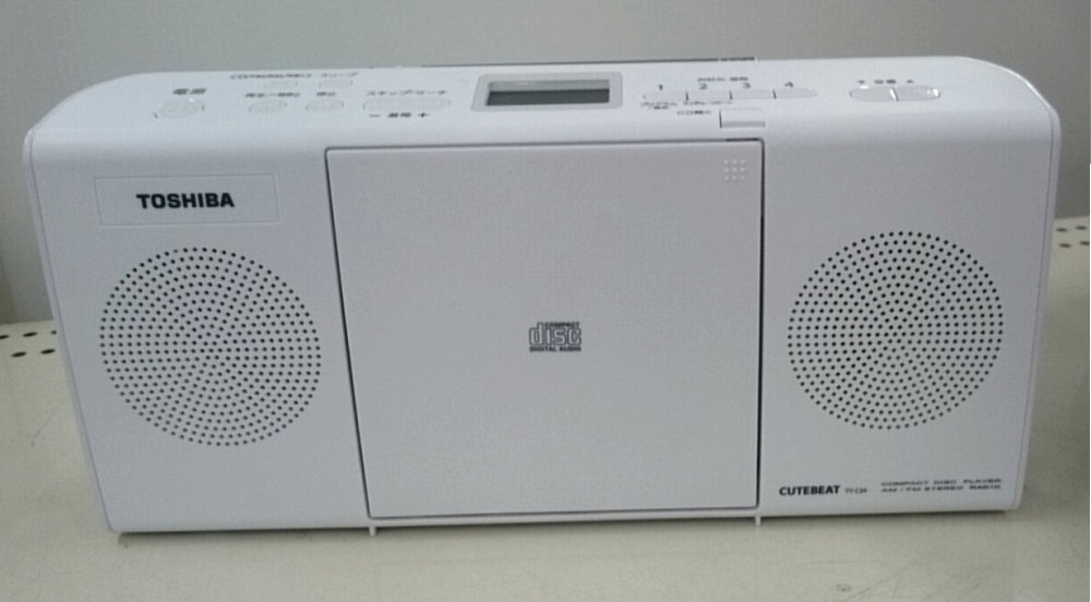 東芝　ＣＤラジオ　ＴＹ―Ｃ２４（Ｗ）　ホワイト