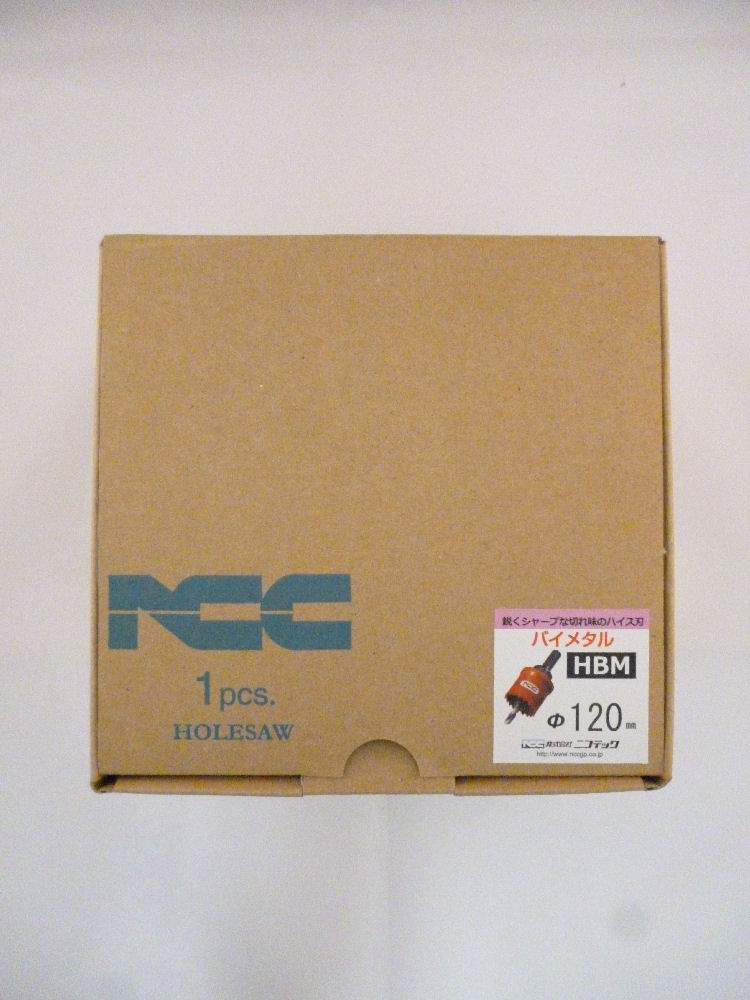 ニコテック　ホールソーＨＢＭ－１２０
