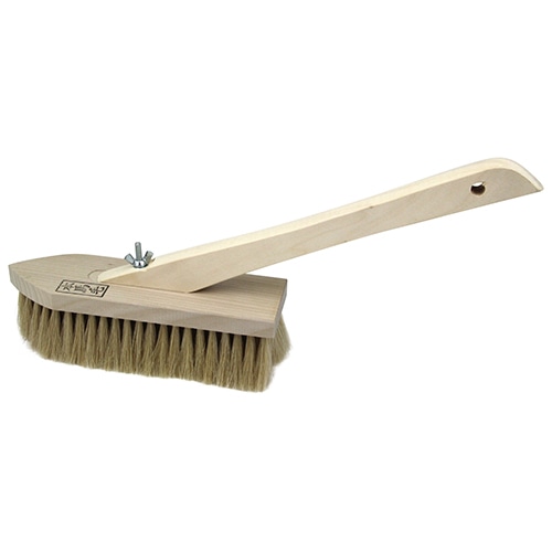 左官ブラシ　白本馬毛　ケンサキ　６ギョウエツキ