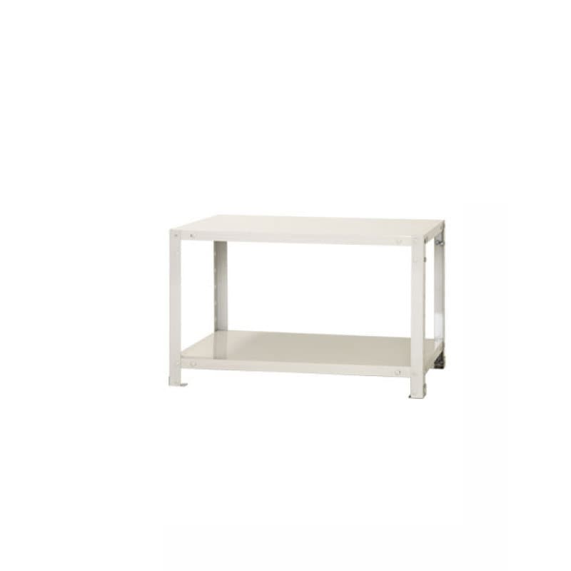 北島　スマートラック　ＮＳＴＲ－０４７　ホワイト　２段　キャスター無し