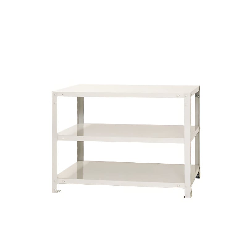 北島　スマートラック　ＮＳＴＲ－１５６　ホワイト　３段　キャスター無し