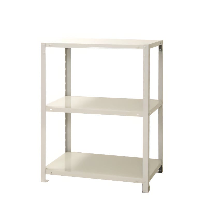 北島　スマートラック　ＮＳＴＲ－３４４　ホワイト　３段　キャスター無し