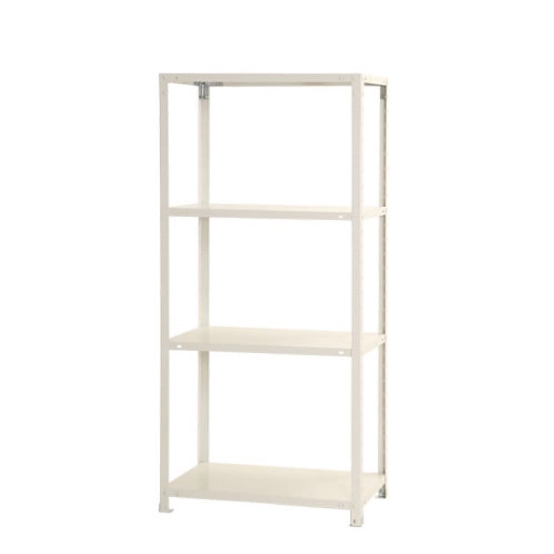 北島　スマートラック　ＮＳＴＲ－５４７　ホワイト　４段　キャスター無し