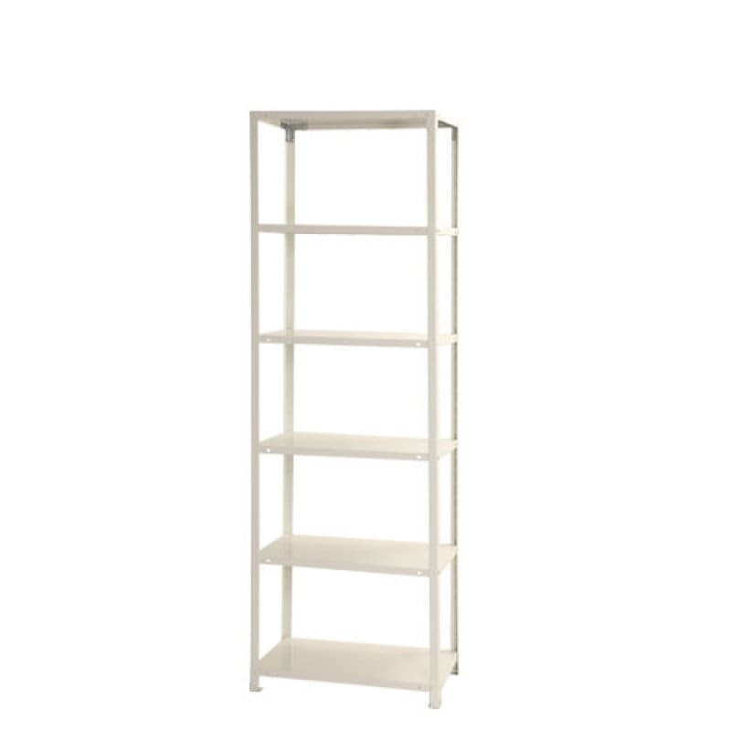 北島　スマートラック　ＮＳＴＲ－７４７　ホワイト　６段　キャスター無し