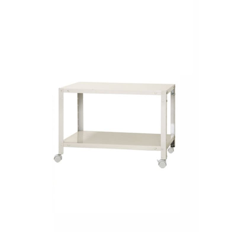 北島　スマートラック　ＮＳＴＲ－Ｋ－０４４　ホワイト　２段　キャスター付き