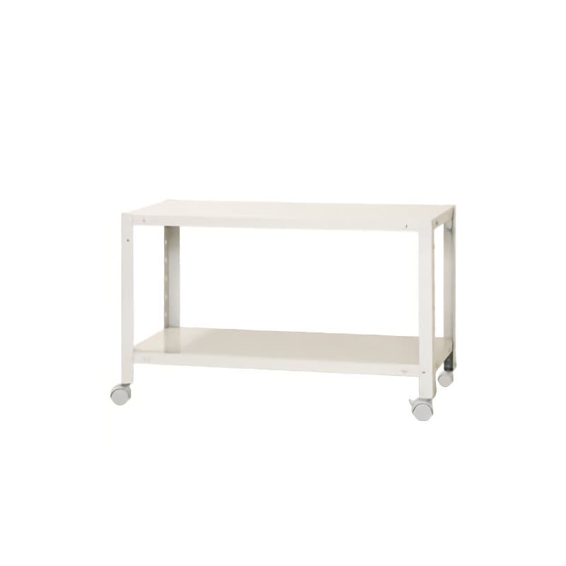 北島　スマートラック　ＮＳＴＲ－Ｋ－０５６　ホワイト　２段　キャスター付き