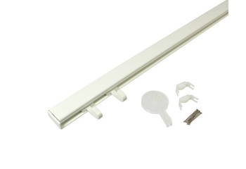 フックレール石膏ボード用　ホワイト２ｍ