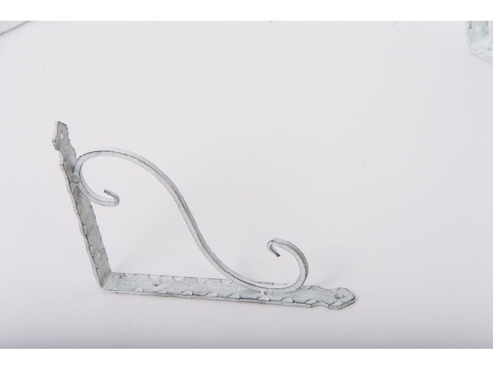 ＫＪＷ－１５０　鍛冶屋の棚受　白　１５０×２００　ビス付