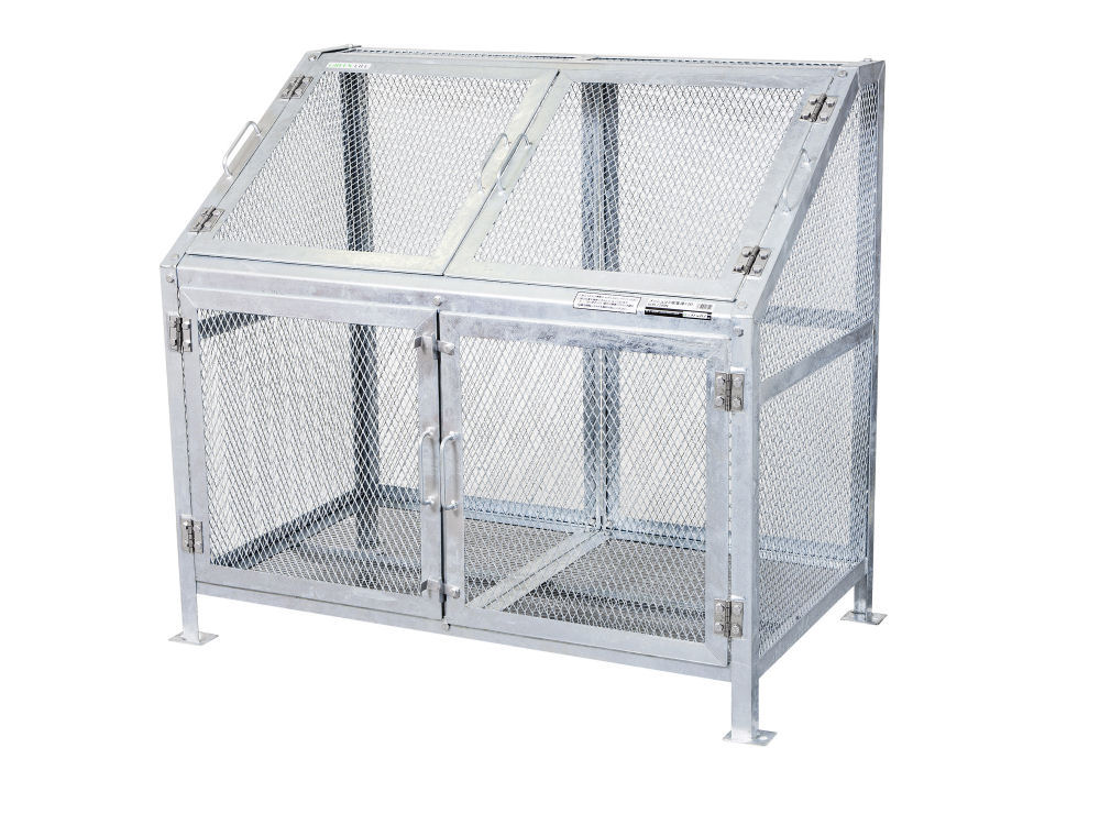 メッシュゴミ収集庫　６００Ｌ　ＫＤＢ－１２００Ｎ