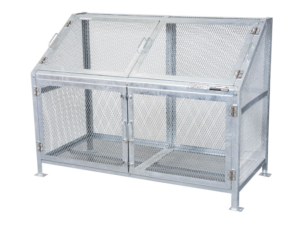 メッシュゴミ収集庫　７５０Ｌ　ＫＤＢ－１５００Ｎ　完成品