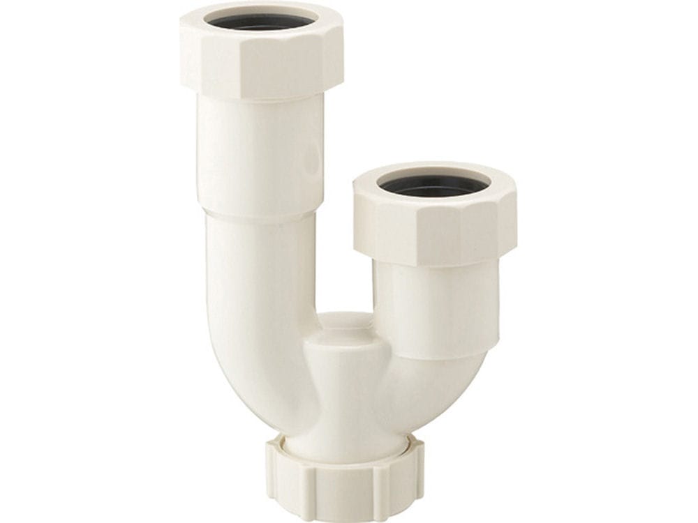 ＳＡＮＥＩ（サンエイ）Ｕ管　掃除口付き　パイプ径３２ｍｍ用　樹脂製　ＰＨ７７０－６７－３２