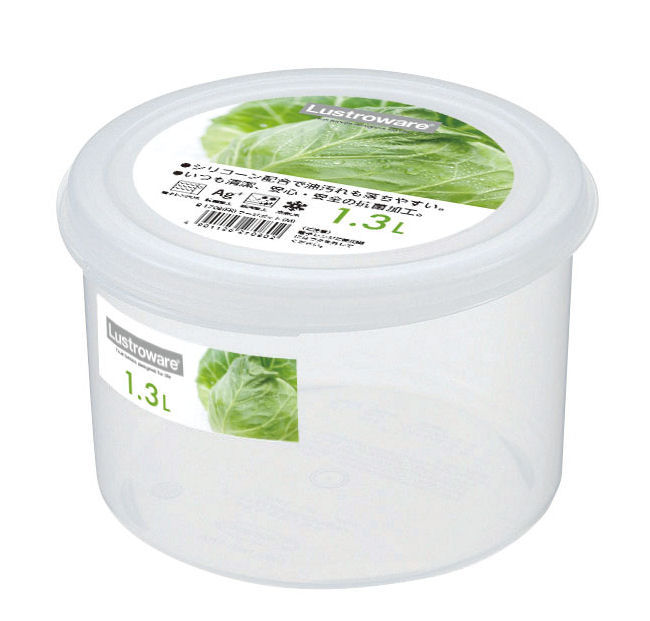 ＬｕｓｔｒｏＷａｒｅ・岩崎工業　保存容器　ラージポット　Ｍ　１．３Ｌ　Ｂ－１７０８　ＦＲ