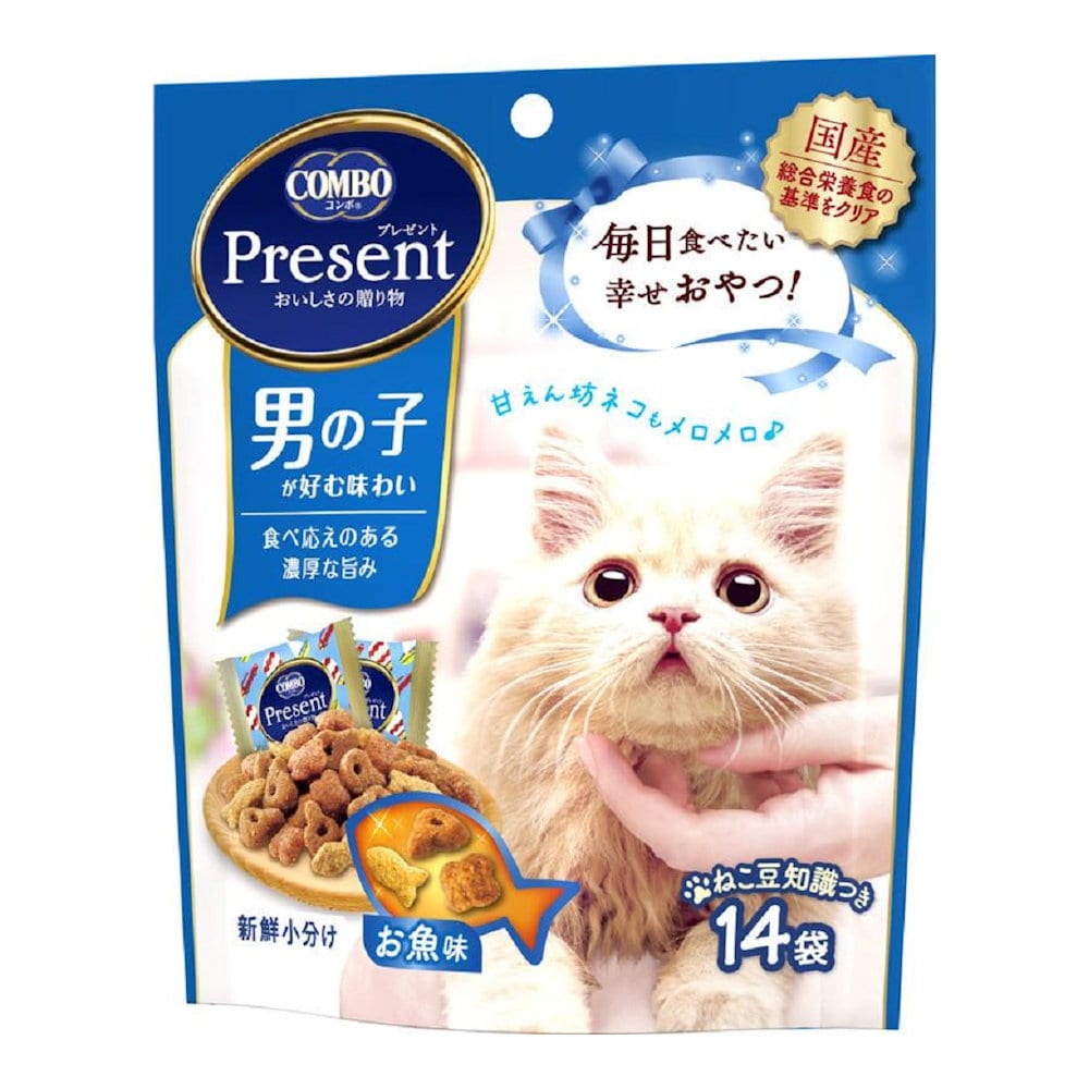 日本ペット　コンボプレゼント男の子　お魚味　４２ｇ