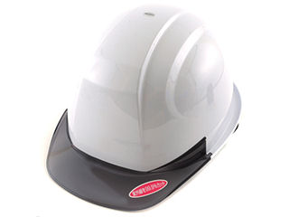 トーヨーセーフティ　ひさし透明ヘルメット　白　ＮＯ．３７０Ｆ－ＯＴ－Ｓ