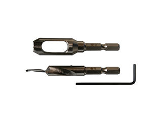 スターエム　皿取錐＆埋木錐セット　３×８×８