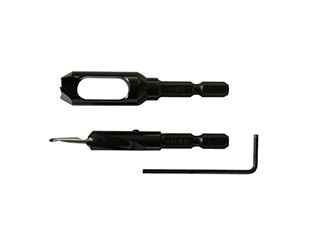 スターエムハイス皿取錐＆埋木錐セット　３Ｘ９Ｘ９ｍｍ