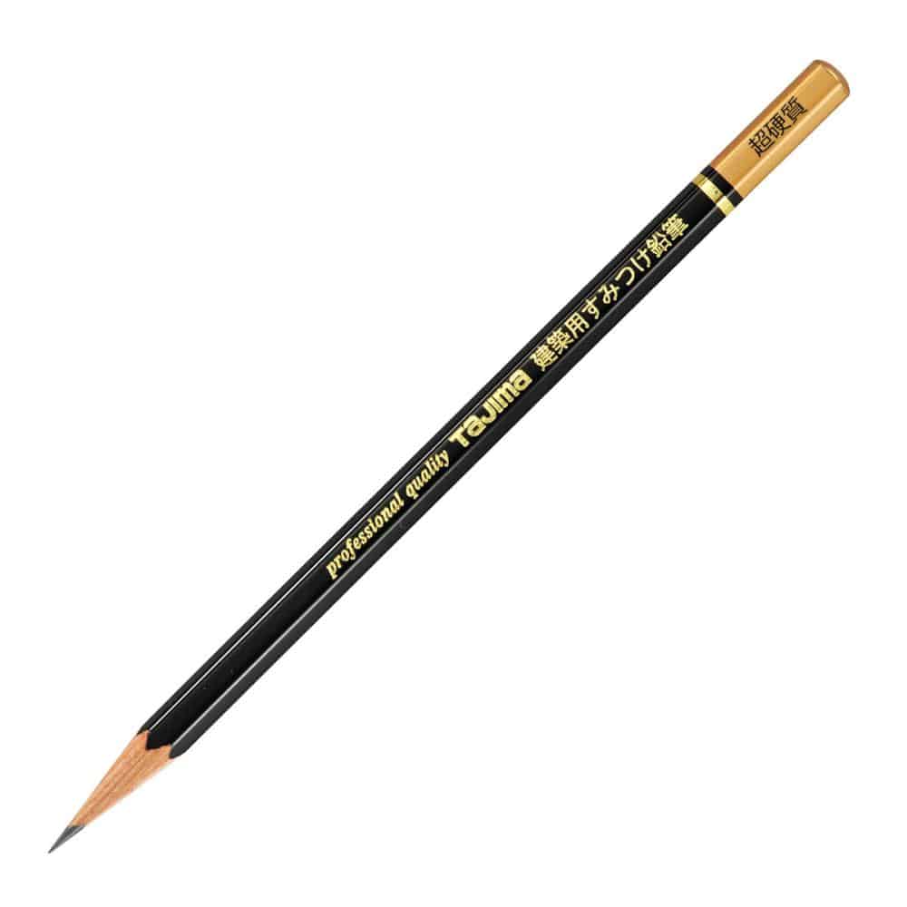 タジマ（ＴＪＭデザイン）　すみつけ鉛筆　超硬質　４Ｈ　　　ＫＮＥ６－４Ｈ